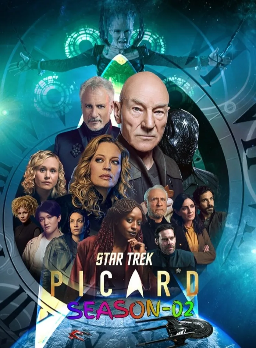 Star Trek - Picard S02 (2022) (Hindi + English) Dual Audio Completed Web Series HEVC ESub