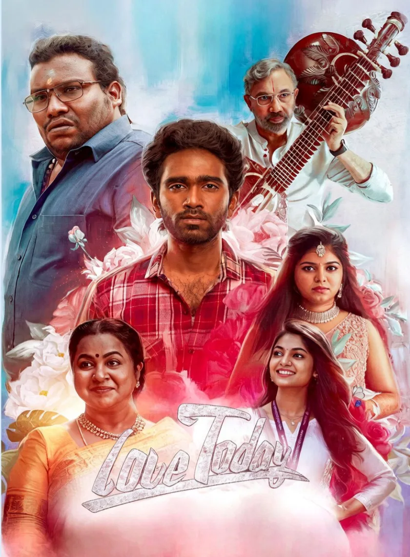 Love Today (2022) (Hindi HQ + Tamil) Dual Audio UnCut South Movie HD ESub